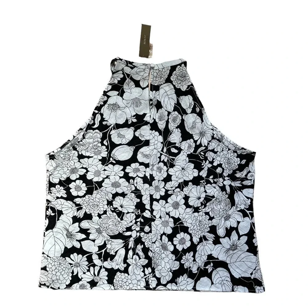 J.Crew Amber linen top in classic floral